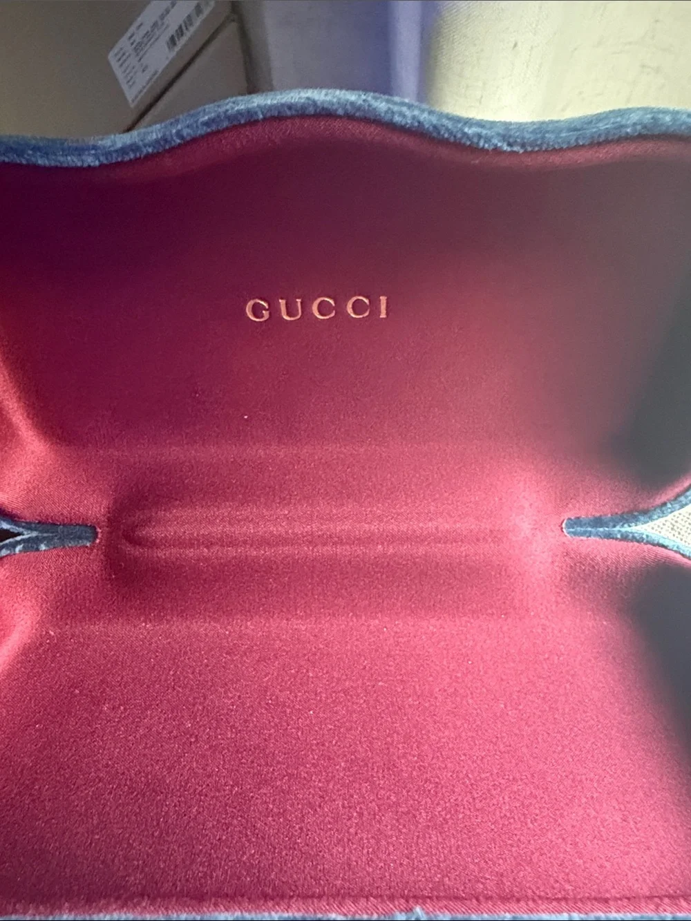 Gucci sunglass pouch and case